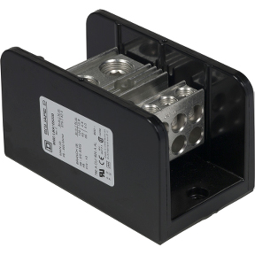 Schneider Electric Power Distribution Block; 760A; 600VAC; 1-Pole; Box Terminals; 2/12 Line/Load Terminal Openings; Panel Mount